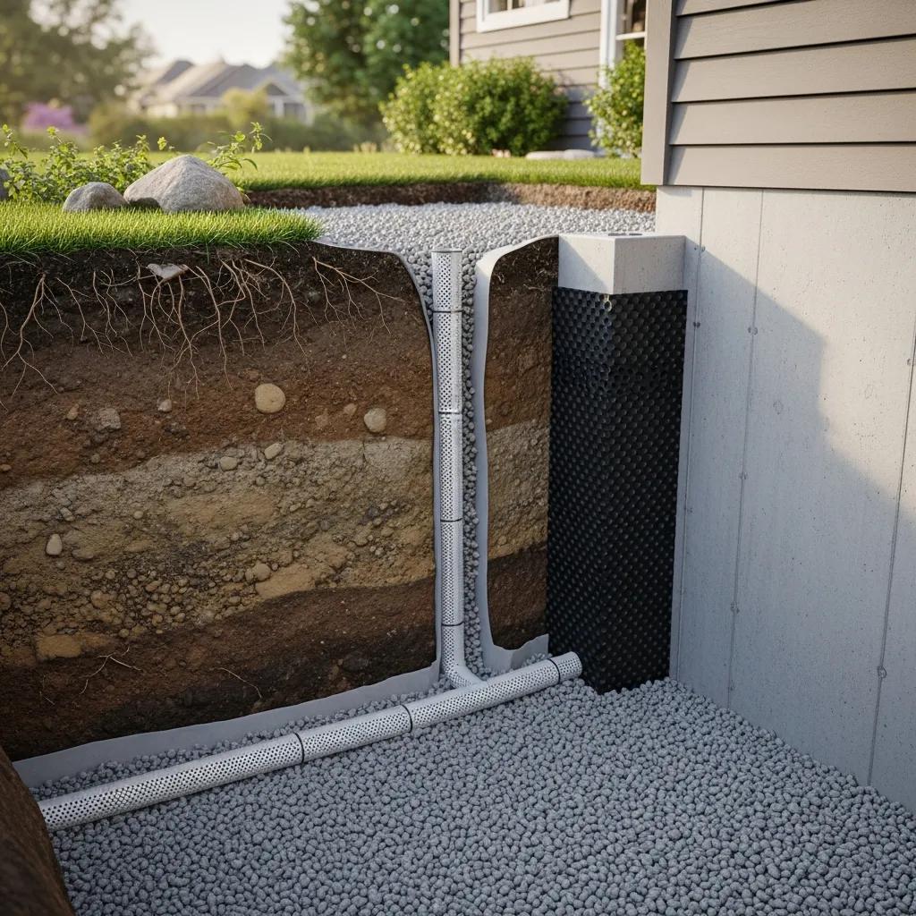 American Foundation Specialists | Comprehensive Interior Basement Waterproofing Solutions: Drain Tile and Sump Pump Systems for Effective Water Damage Prevention American Foundation Specialists | Comprehensive Interior Basement Waterproofing Solutions: Drain Tile and Sump Pump Systems for Effective Water Damage Prevention